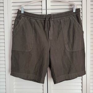 Athleta Farallon Bermuda Sweatpant Shorts Activewear Size 16